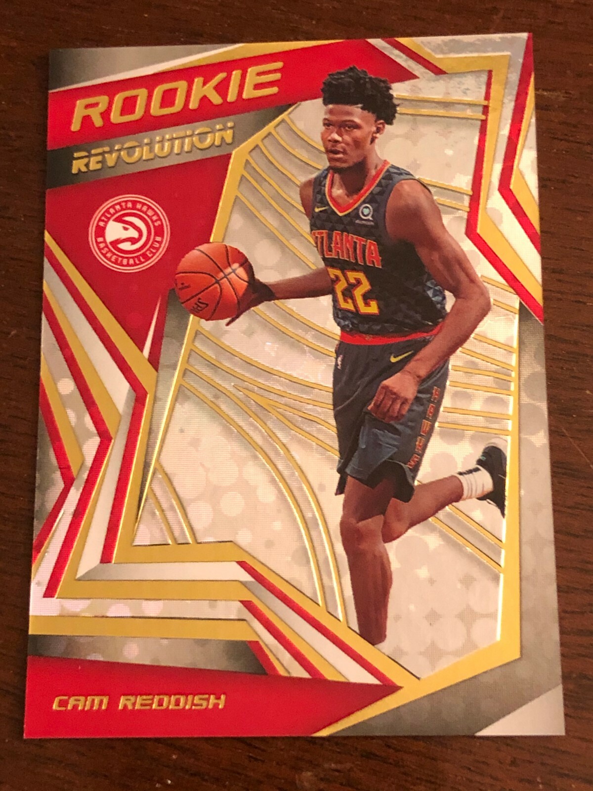 2019-20 Panini Revolution Rookie Cam Reddish #10 Atlanta Hawks