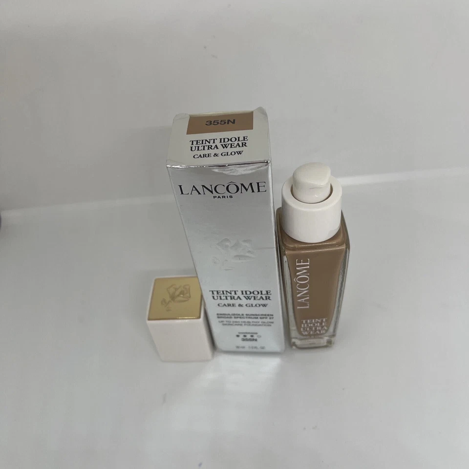 Lancome Teint Idole Ultra Wear Care & Glow Foundation ~ 355N ~ SPF 27 ~ EXP2024+ - Image 3 of 4