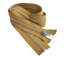31 Inch YKK 5 Medium Weight Aluminum Metal Jacket Zipper Separating Made in USA