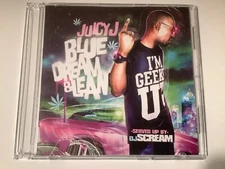 JUICY J - Blue Dream And Lean CD Rare Promo Mixtape 2011 project pat asap rocky