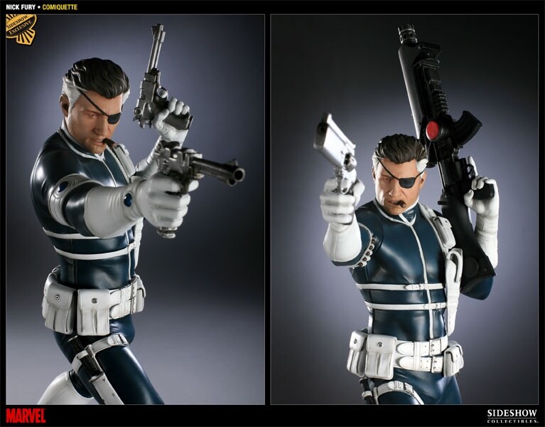 ✷ NICK FURY AGENT OF SHIELD MINI-BUST Bowen Marvel Nick Fury Agent of Shield Mini-Bust 0003/2000