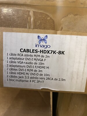 IMAGO CABLES-HDX7K-8K KABEL 11 TEILE SET   Premium HDMI 2.1 Zubehör