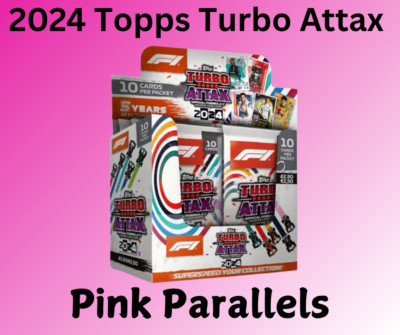 Topps Turbo Attax 2024 F1 Formula 1 PINK Parallels - 40% Mehrfachkaufrabatt