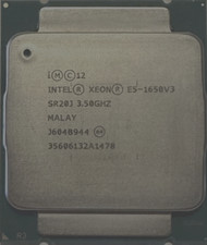Intel Xeon Prozessor E5-1650 v3 / 15MB /  3,50 GHz / LGA 2011 /CPU Prozessor