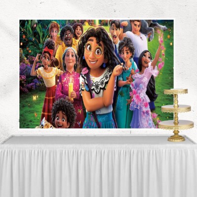 open lace back dress Encanto Birthday Party Supplies, Happy Birthday Backdrop for Encanto Party  Decorations, 5 x 3FT Birthday Banner for Girls Boys Kids Birthday Party  Decor : Amazon.ae: Toys