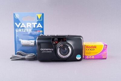 OLYMPUS ミュー ZOOM 105 DELUXE Olympus Mju Zoom 105 DLX 35mm Point&Shoot Film Camera | eBay