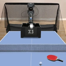 Automatic Training Table Tennis Ping Pong Ball Pitching Machine W/ 100*Balls+Net
