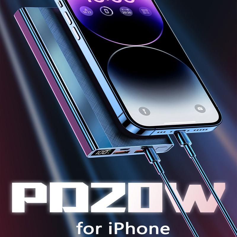 **30K Mah PD 20W 66W Fast Charging Portable Power Bank**  
