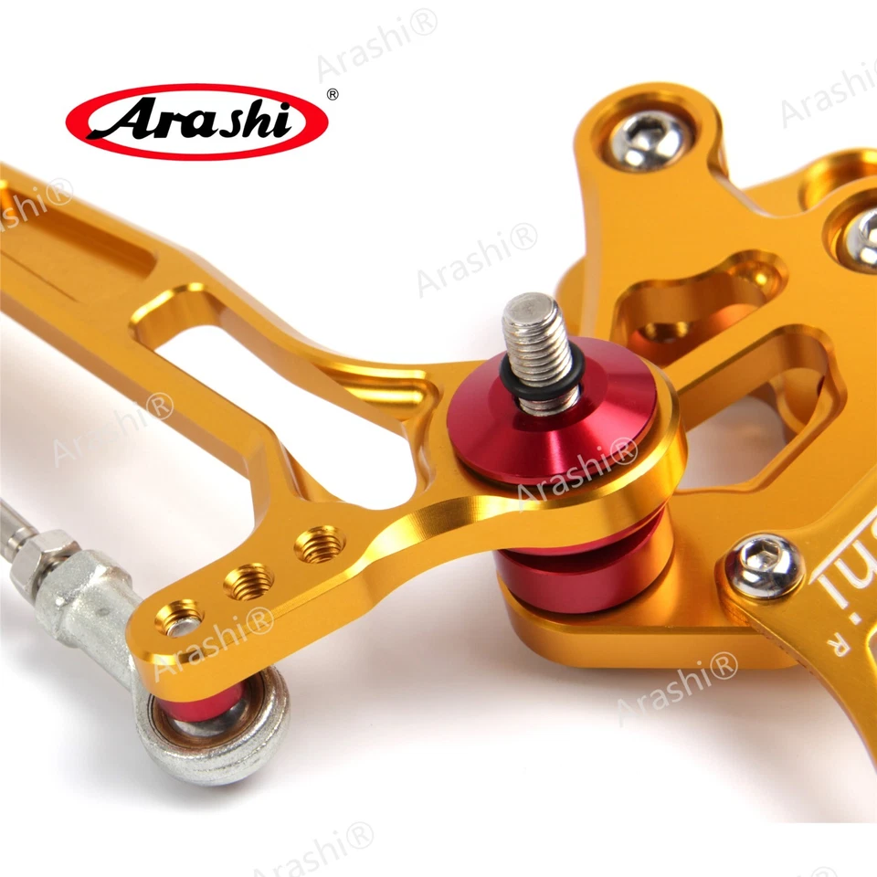Rearsets Footrest Footpegs For Suzuki Hayabusa GSX1300R 2008-2020 2009 2010 2011 - Image 3 of 4