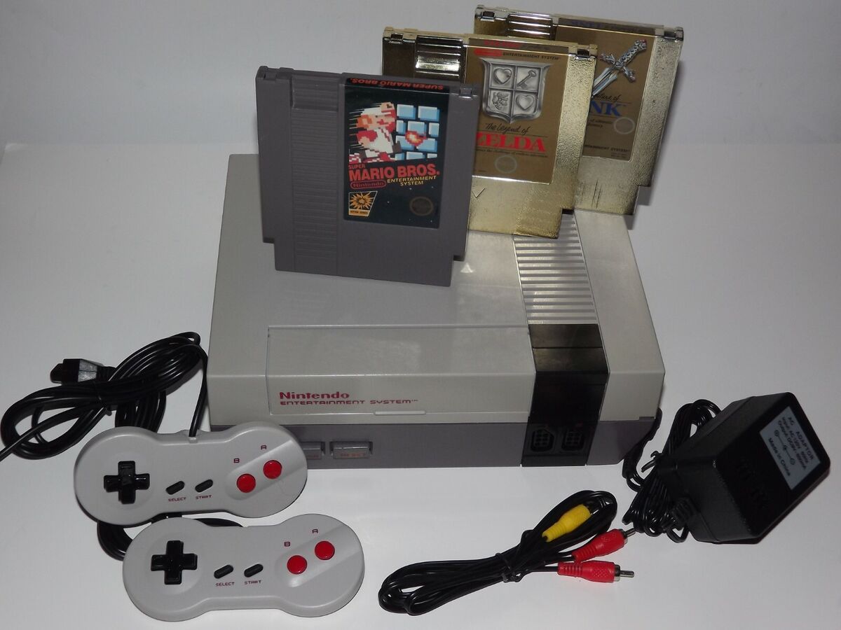 Nintendo NES System Console Choose Your Super Mario Zelda Game