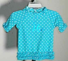 Ruffle Butts Toddlers Rash Guard 12-18 Months