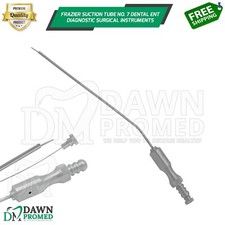 Frazier Aspirator Suction Tube No.7 Dental ENT Diagnostic Surgical Inst German G