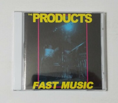 The Products: Fast Music CD (Careza De Tornado Records, 2003) -- NEW! SEALED!!