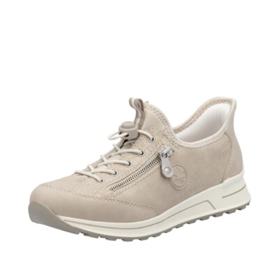 Rieker Schlupfsneaker Beige/Ginger N1455-62 Damen Schuhe