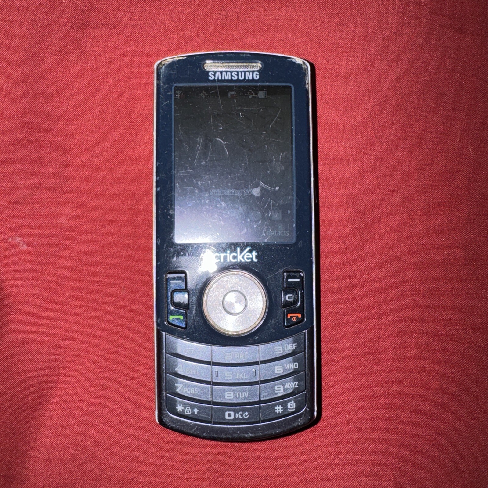 Samsung Phone Verizon  Black  slider Cricket Tested Working