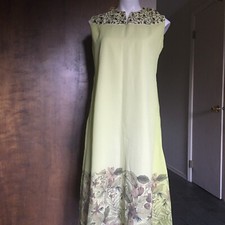 SALE! 3 pc Green KURTA DRESS. Chest: 38” With Stole + leggings NWT