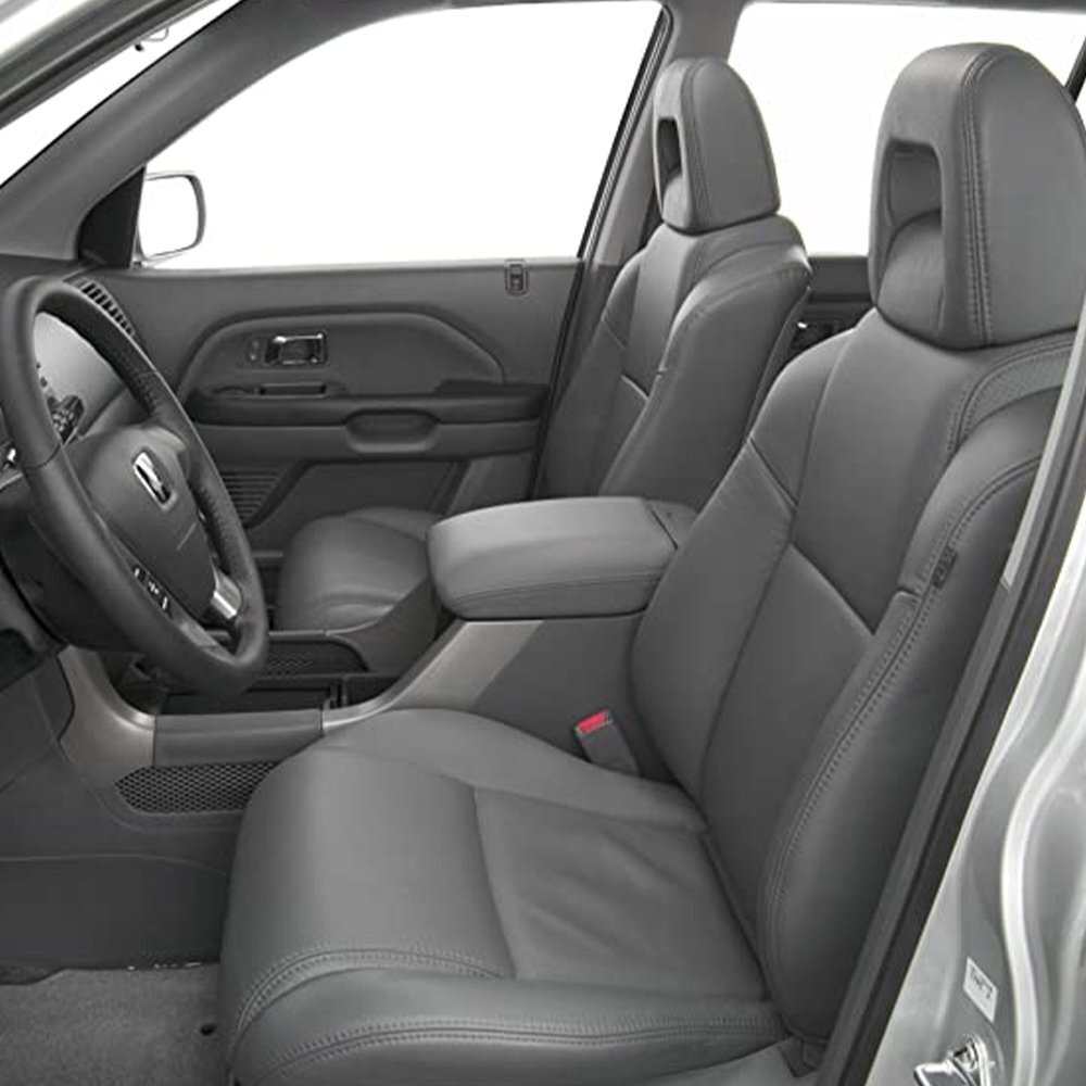 For 200915 Honda Pilot Center Console Lid Door Armrest Cover Gray