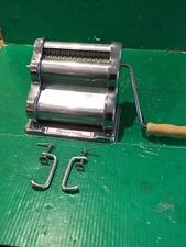 Pastalinda Pasta Machine w/ Handle Clamps No 111.473 Heavy Duty