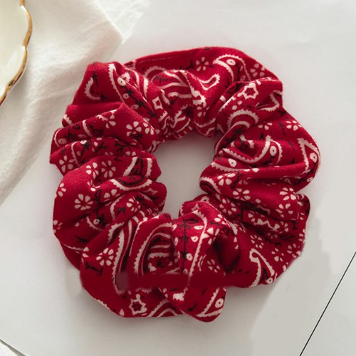 Venta al por mayor Corbata para el cabello estampado Mujeres Niñas Corbata para el cabello Soporte para la cola de caballo Cuerda para el cabello - Imagen 19 de 74