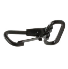 Spring Leash Clip Black 1" 11054-13