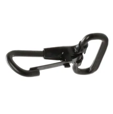 Spring Leash Clip Black 1" 11054-13