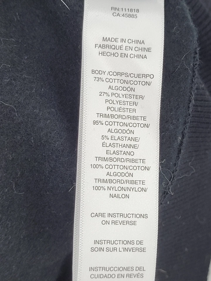 Chaleco Michael Kors Para Hombres Grande Negro Mixto Medios Cremallera Cuello Simulado Prendas Exteriores Foto 4 de 4