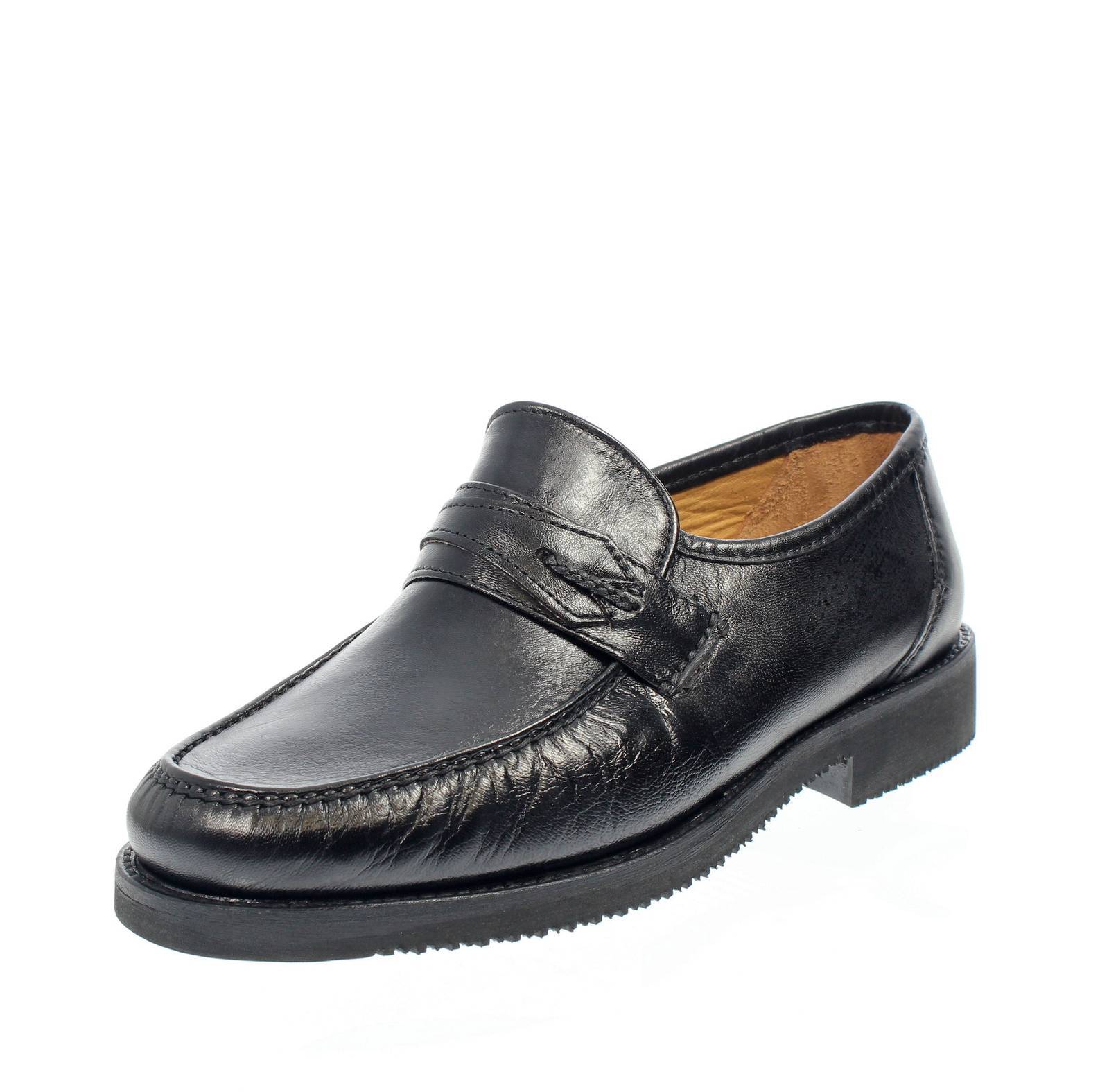 Кебу Мокассини в стиле Пелле Наппа Неро - Талья 41 267 см Scarpe Uomo Mocassini 17490₽