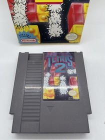 Tetris 2 Nintendo NES With Box - Tested