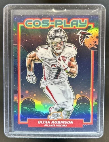 2025 Topps Cosmic Chrome Bijan Robinson Base (RAW)