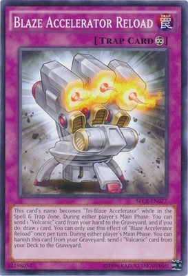 Blaze Accelerator Reload - SECE-EN077 - Common - Unlimited Edition - Moderately 