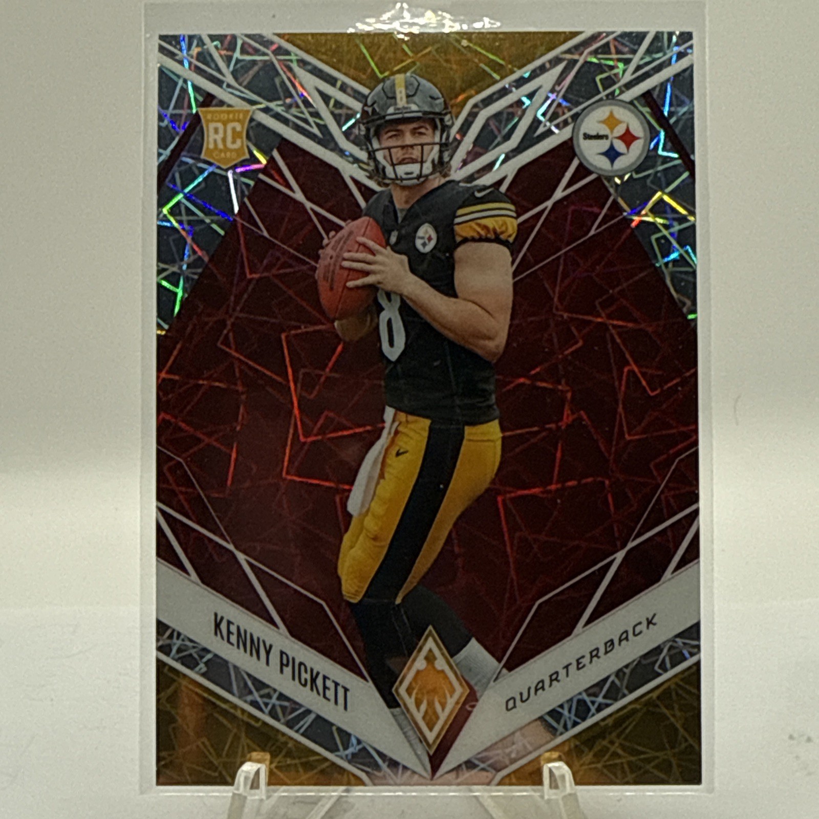 2022 Panini Phoenix Red Lazer #101 Kenny Pickett /150