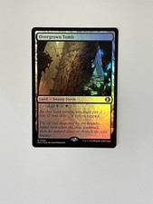 Overgrown Tomb Lorwyn Eclipsed Foil - Black/Green Land - Shock Land - NM