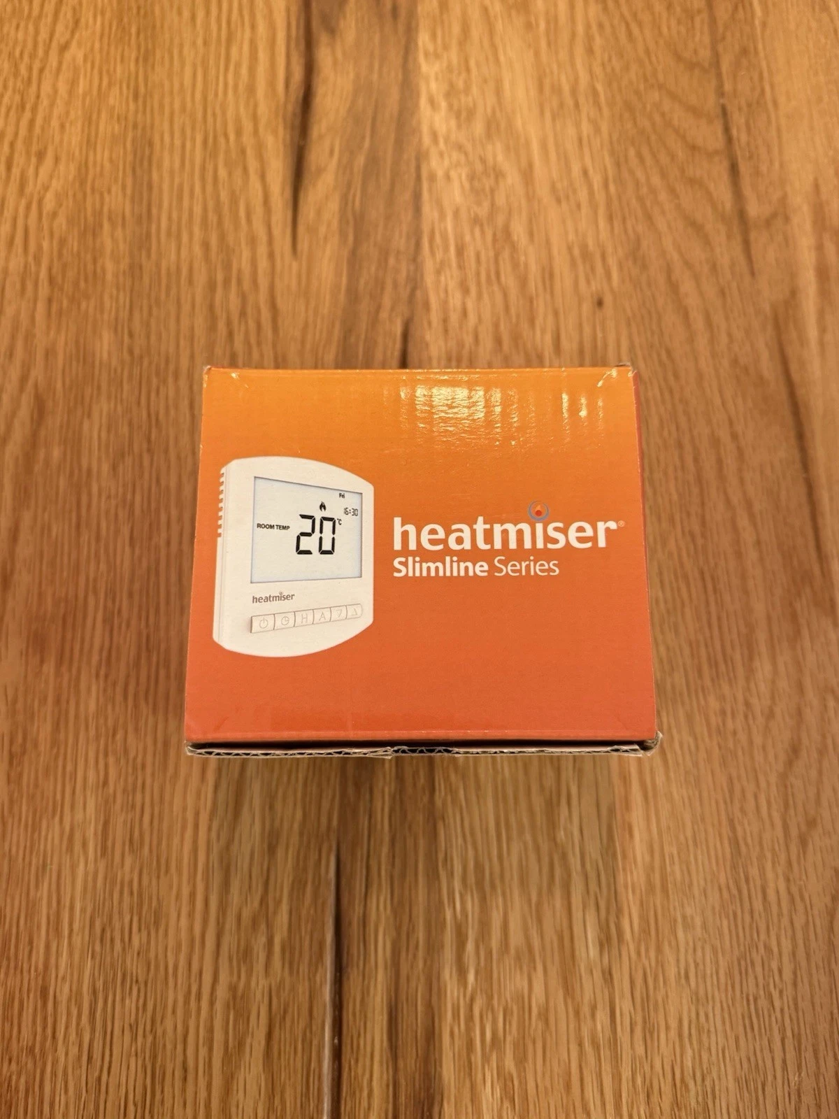 Heatmiser Slimline V4 Wired Digital Programmable Thermostat - White
