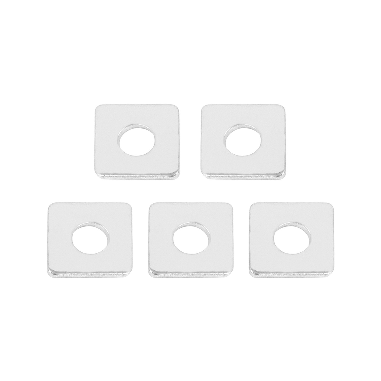 5Pack 20x20x2mm Stainless Steel Square Flat Washer for M8 Bolt Nut Square Gasket