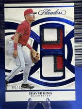2025 Flawless Baseball - Dual Prospect Patches Seaver King #DPP-SK  # 9/15