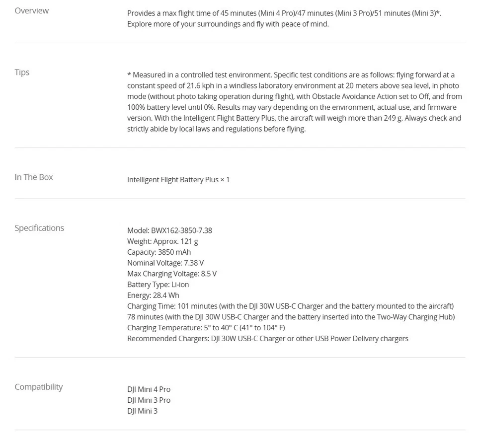 DJI Mini 4 Pro / MINI 3 PRO / MINI 3   Two Extended Batteries + Hub NEW ORIGINAL - Image 3 of 4