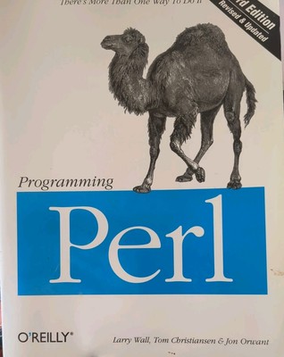 Programming Perl by Jon Orwant, Tom Christiansen, Larry Wall (Paperback, 2000)