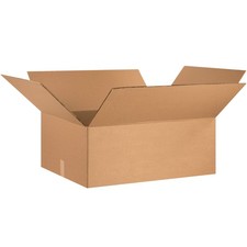 Heavy-Duty Double Wall Cardboard Boxes 30"x24"x12" for Shipping & Packing (10