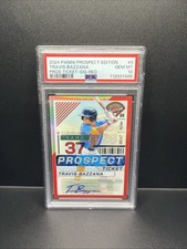 2024 Panini Prospect Edition - Travis Bazzana - Red Prizm AUTO /199 (RC) *PSA 10