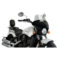 Puig Batwing Windschutzscheibe SML Touring FUR Indian Scout 15-25 Leicht Getont