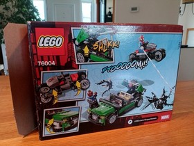 Lego Marvel Super Heroes 76004 Spyder Man. 💯 Complete   Comic Book 