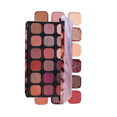 Revolution Beauty, Forever Flawless Eyeshadow Palette, 18 Pigmented Shades, Nude