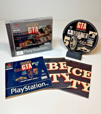 GTA Grand Theft Auto (CIB, GTA, versione europea, etichetta nera, PS1, PlayStation)