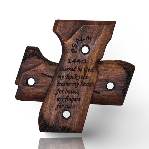 Zib Grips Impugnature per pistola serie in legno per Beretta F92 - Foto 6 di 8