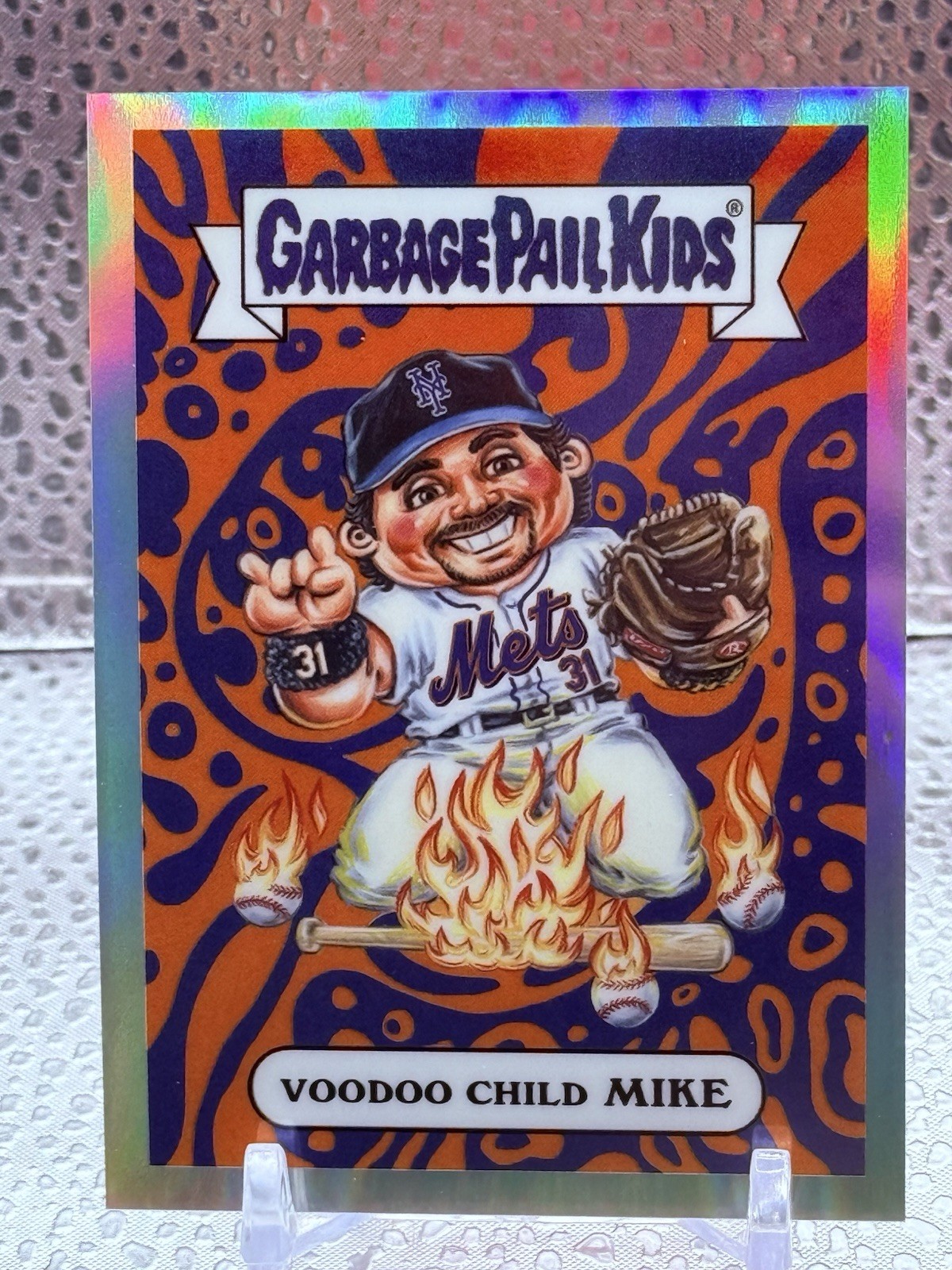 2026 Bowman Chrome MIKE PIAZZA "Voodoo Child Mike" Garbage Pail Kids GPK SSP