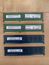 Crucial SK Hynix DDR3 16GB 4x4GB Desktop RAM PC3-12800U 1600MHz Tested