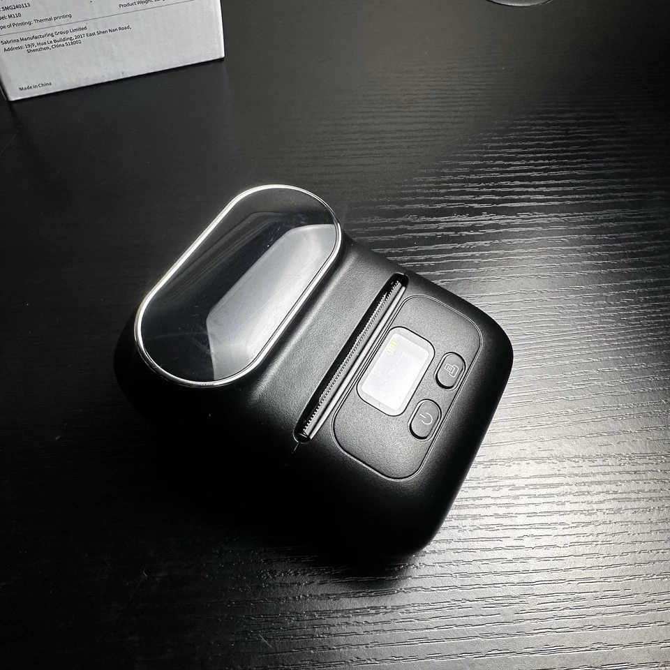 Phomemo M110 Bluetooth Label Maker Machine Portable Wireless Thermal Printer New - Image 3 of 4