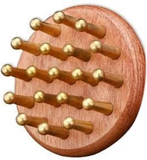 Meridian Massage Comb Gua Sha Tool Wood Therapy Combs Blood... 