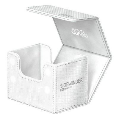 Ultimate Guard Sidewinder 80+ XenoSkin Monocolor Deckbox Weiß