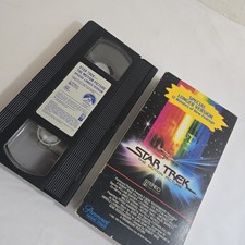 Star Trek: The Motion Picture (VHS, 1980, slipcover) Special Longer Version